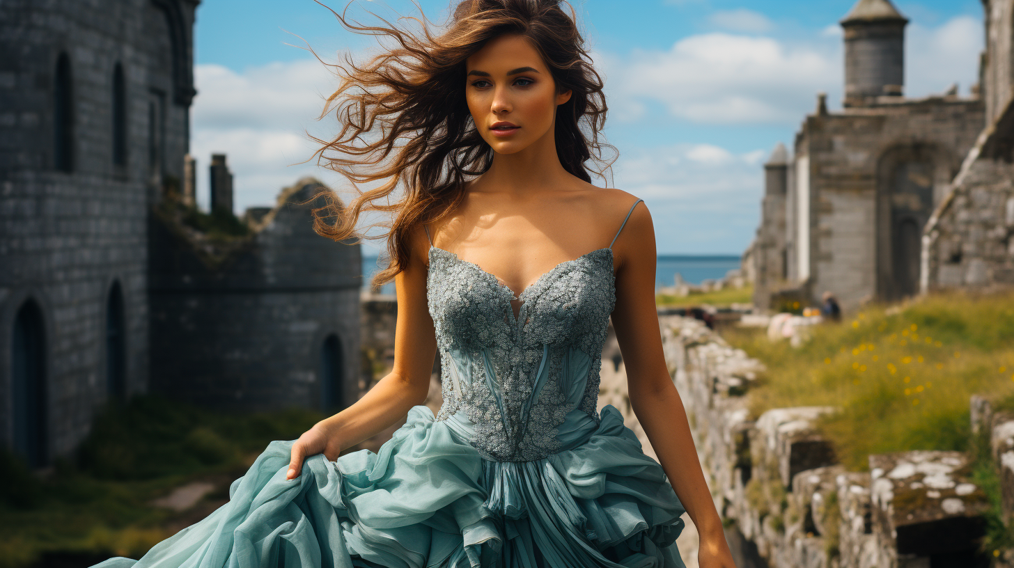 The Return of the Irish Blue Wedding Dress Tradition - Jules Bridal  Jewellery USA