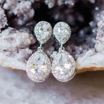 Our Bestsellers List As Chosen By Our Real Brides - Jodie Earrings