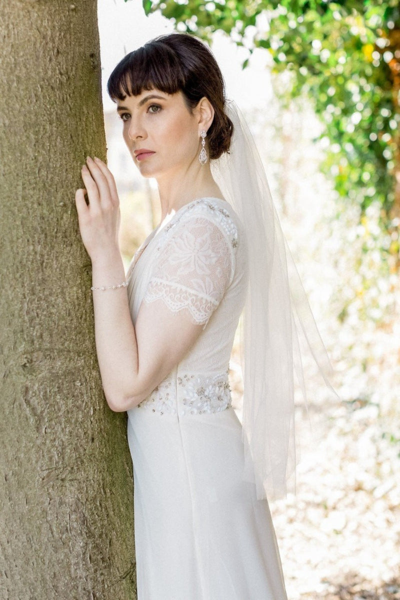 Bridal Veils (Birdcage, Elbow Length, & More) Jules Bridal Jewellery