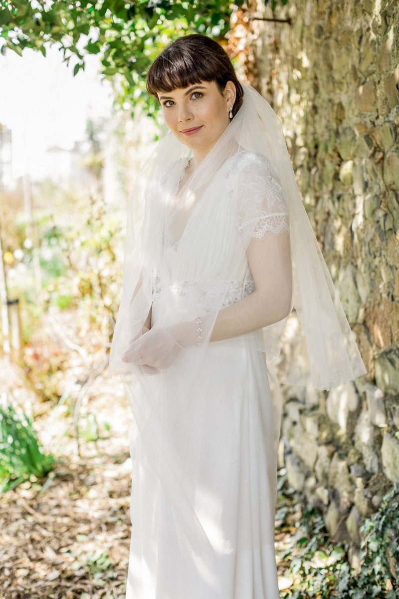 Bridal Veils (Birdcage, Elbow Length, & More) Jules Bridal Jewellery