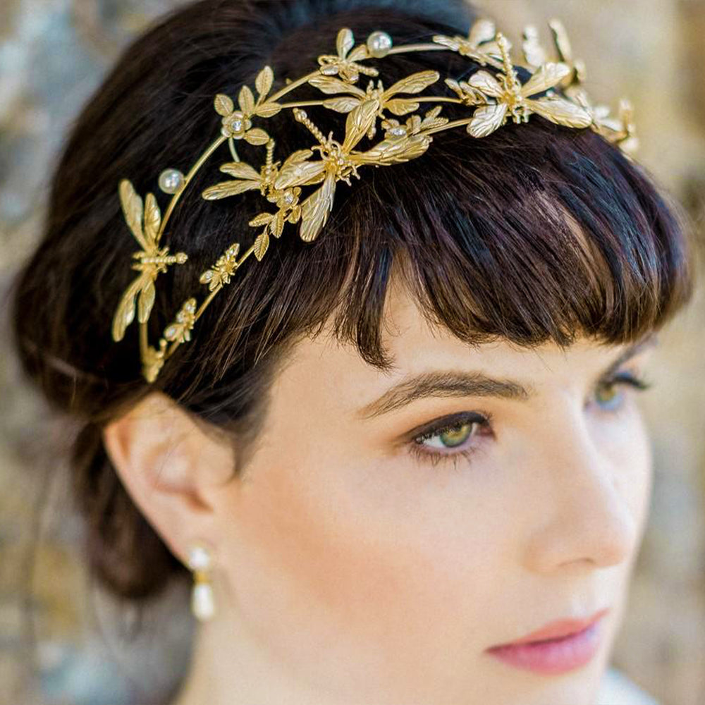 Bridal Headbands, Tiaras and Crowns (Gold, Silver, Pearl, & More ...