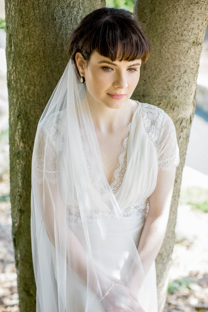 Bridal Veils (Birdcage, Elbow Length, & More) Jules Bridal Jewellery