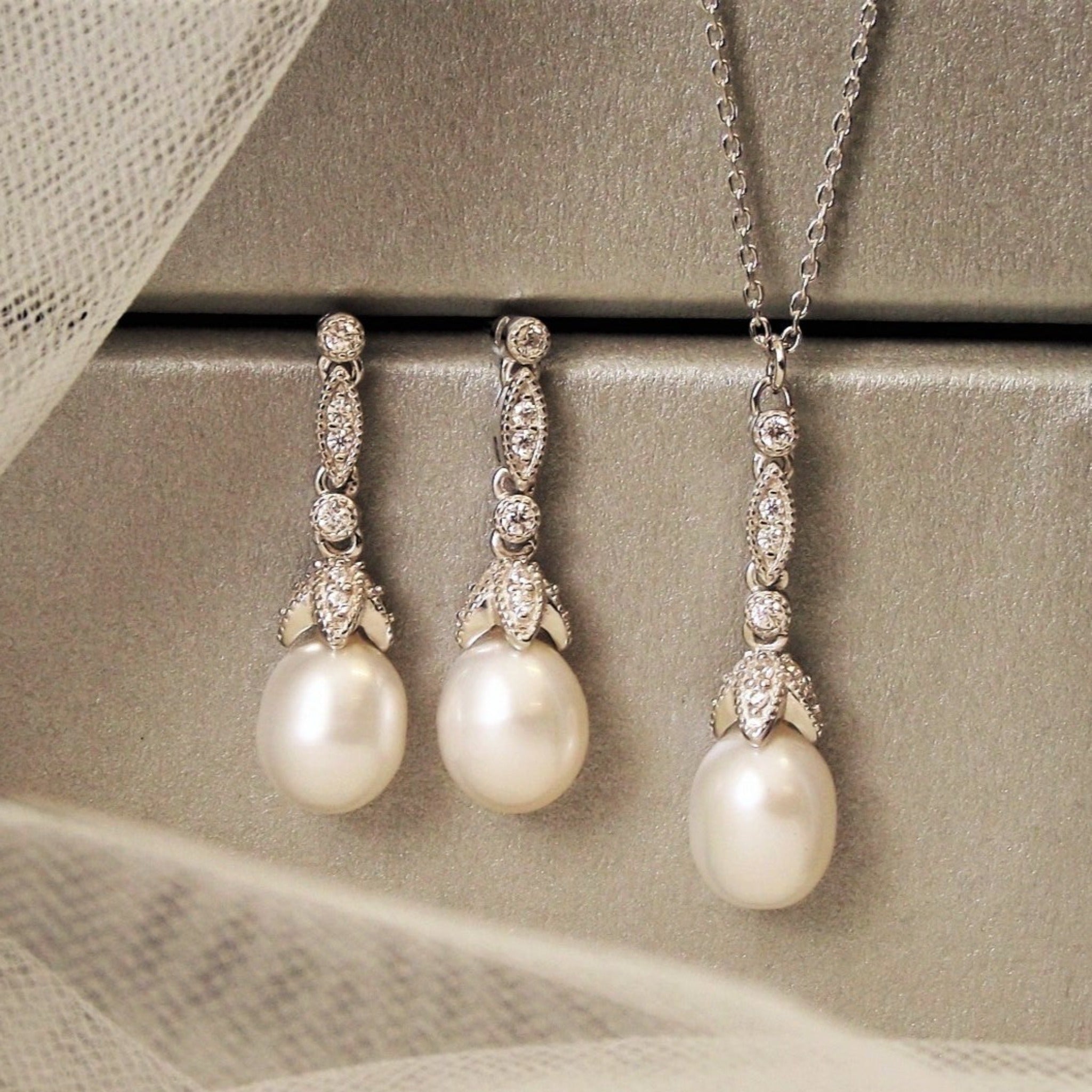 Treated Freshwater Cultured Baroque Pearl Hoop Earrings  Sterling silver   Pandora Canada