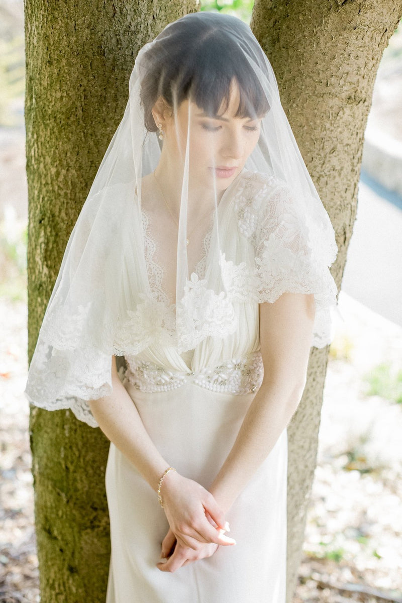 Bridal Veils (Birdcage, Elbow Length, & More) Jules Bridal Jewellery